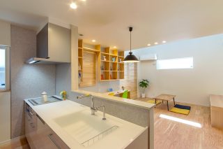 キッチン - やさしい木の家 施工事例 - 山田建築店